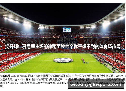 揭开拜仁慕尼黑主场的神秘面纱七个你意想不到的体育场趣闻